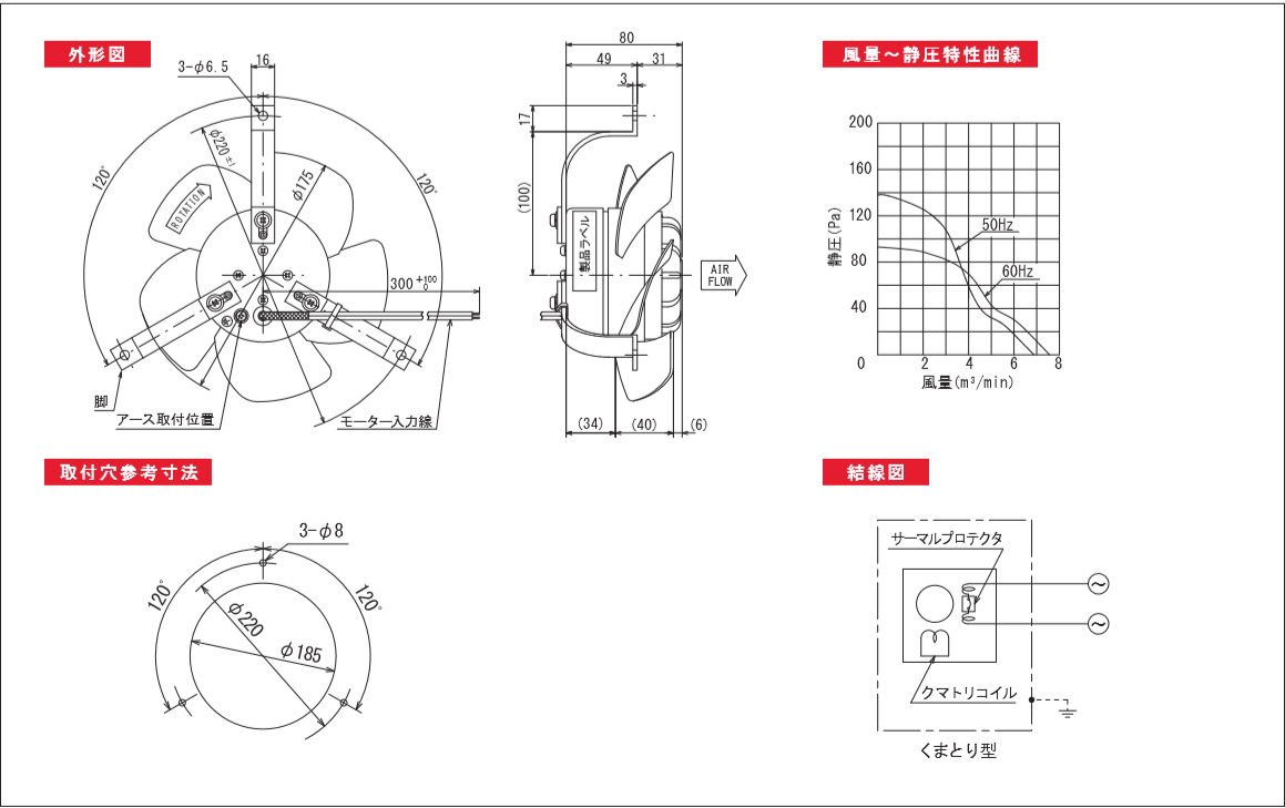 175P09X-TPシリーズ図面