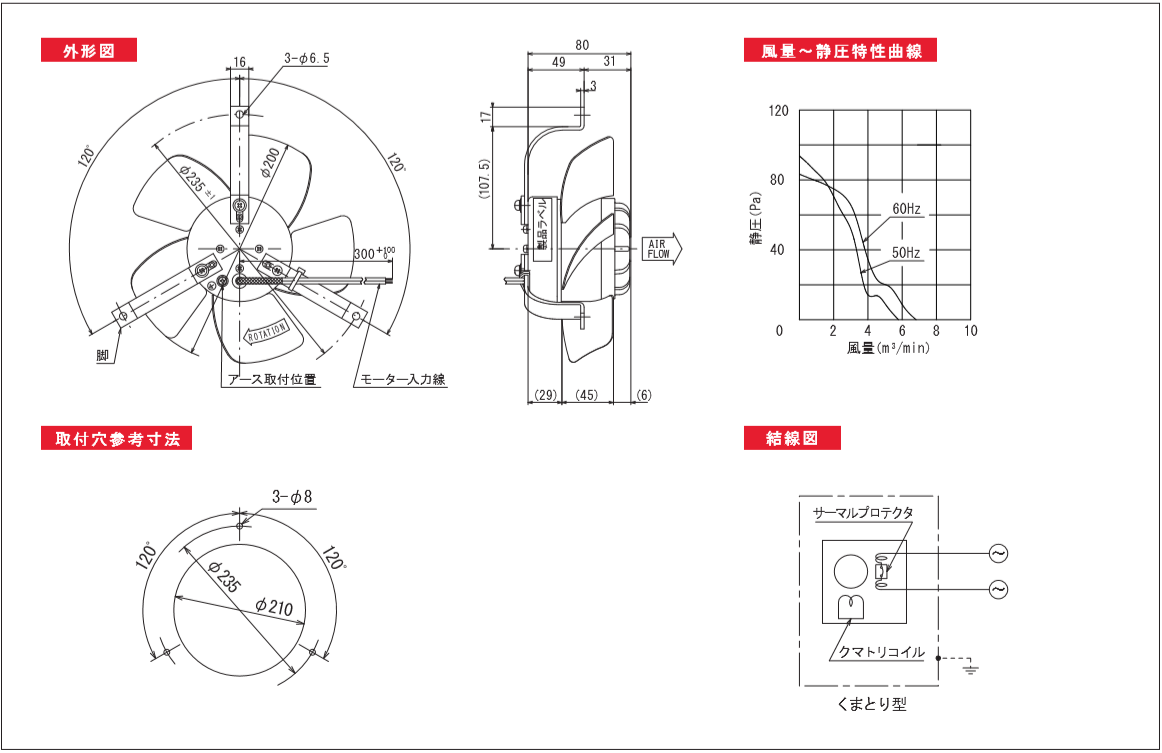 200P04-TPシリーズ図面