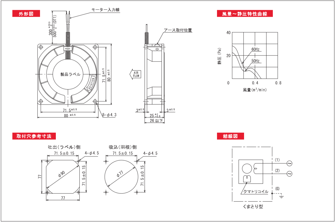 9301シリーズ図面