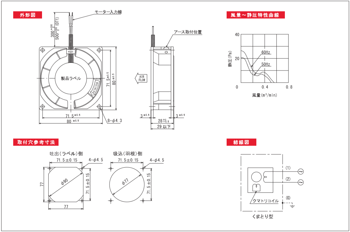 9302シリーズ図面